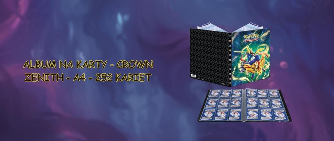 album na karty crown zenith